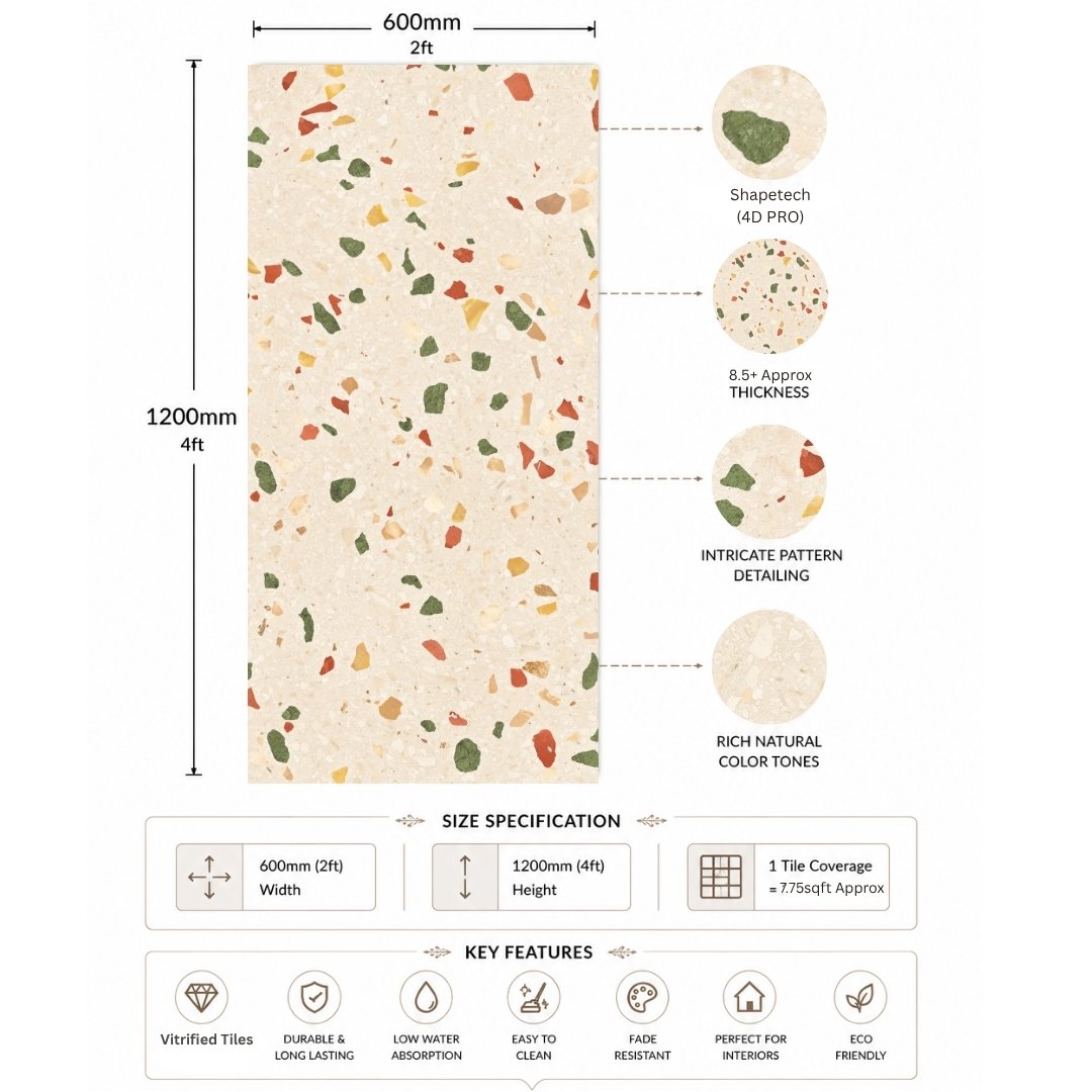 Levanzo Terrazzo Beige 